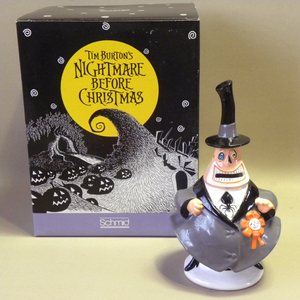 1990年代 当時物 ナイトメアー・ビフォア・クリスマス メイヤー 陶器 貯金箱 ( Vintage Schmid The Nightmare Before Christmas Mayor Bank