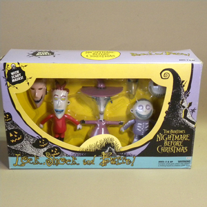 1990年代 当時物 ハズブロ ナイトメアー・ビフォア・クリスマス ロック ショック バレル フィギュア ( Hasbro Nightmare Before Christmas