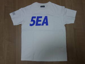 ☆★「WIND AND SEA × good night 5tore 5EA Tシャツ」L 新品同様 コットン 白 コラボ 