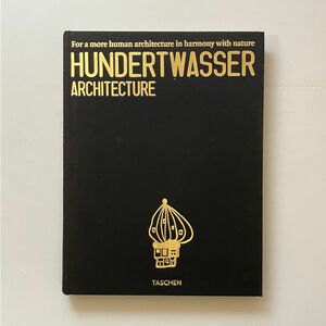 HUNDERTWASSER ARCHITECTURE TASCHEN　フンデルトヴァッサー/フンデルトワッサー 建築 作品集 洋書 1997年 ドローイング 画集 12ろy