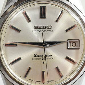 稼働品 Grand Seiko Ref:43999 Cal.430 手巻き グランドセイコー クロノメーター 35石 メダル欠損 .Nの画像2