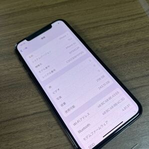 新品 iPhone XS 256GB スペースグレー SIMフリー バッテリー100% 未使用品の画像7