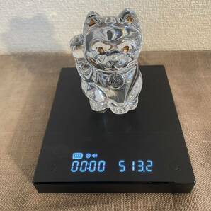 バカラ Baccarat 招き猫 クリスタルガラス 猫 ねこ インテリア オブジェ ガラス工芸 ラッキーキャット の画像10