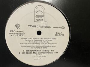 Tevin Campbell I'm Ready USプロモオンリー new jack swing 名盤