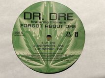 Dr. Dre Featuring Eminem Forgot About Dre USプロモオンリー　同盤2枚_画像6