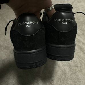 【新品未使用・確実正規品】Louis Vuitton × NIKE Air Force 1 Low Blackの画像7