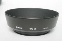 Nikon メタル　フード　Nikon HN-3　ニッコール35mm系用 　ねじ込み式　中古美品難あり品_画像1