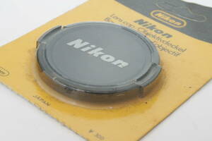  Nikon front lens cap 52mm clip-on type passing of years dead stock goods 