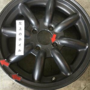 【KBT】WATANABE ワタナベ 14×5J+40 PCD100 4穴 ホイール アルミホイール 14インチ の画像2