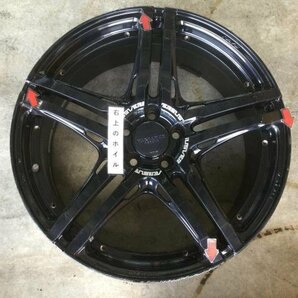 【KBT】RAYS VERSUS VARIANCE レイズ ベルサス 19×8J+45 PCD108 5穴 ボルボ等 ホイール アルミホイール 19インチ の画像3