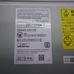 【KBT】ウェイク LA700S 純正 SD ナビ MNZK-W70D ドラレコ付 2022年地図の画像2