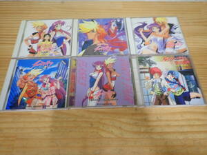 j16e culture broadcast stereo drama Dirty Pair FLASH Vol.1.2.3+FLASH2.3 soundtrack + Dirty Pair. large love CD 6 pieces set 