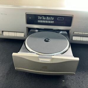 【KH0002】パイオニア PD-TO4 PIONEER Pioneer CDプレーヤー CDデッキ オーディオ機器 オーディオ 通電OKの画像3