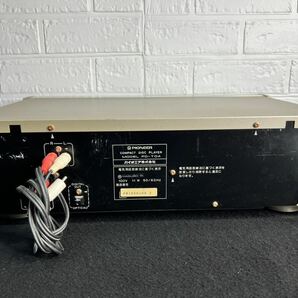 【KH0002】パイオニア PD-TO4 PIONEER Pioneer CDプレーヤー CDデッキ オーディオ機器 オーディオ 通電OKの画像2