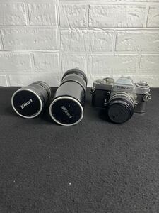 【FS02772000】Nikon EL2 フイルムカメラ&レンズセット カメラ