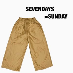 SEVENDAYS=SUNDAY パンツ