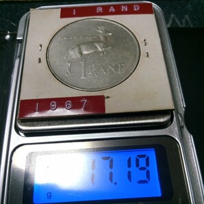 南アフリカ銀貨の画像2