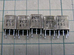 FCZ 10S455 455KHz coil 5 piece set unused goods 