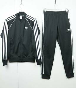 X909/Adidas/アディダス/ジャージ上下セット/アディダスオリジナルス/ブラック/上M下S/上下セット/セットアップ