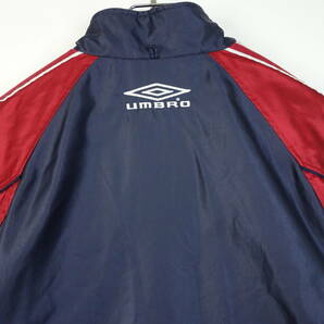 B763/90s/UMBRO/アンブロ/日本製/ナイロントラックジャケット/ウィンドブレーカー/メンズ/XOサイズの画像5