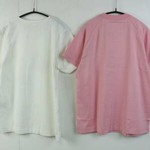 B635/PINK HOUSE/ピンクハウス/半袖Tシャツ/レディース/Mサイズ/2点セット/ベア/お花柄/お買い得/ホワイト/ピンクの画像4