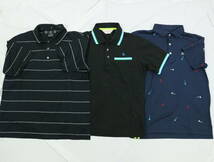 B702/Titleist/NIKE/Munsingwear/23区/PUMA/new balance/ゴルフウェア/ゴルフポロシャツ/6枚セット/まとめ売り/メンズ/Mサイズ/_画像2