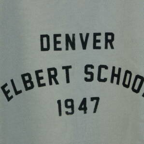 B836/Champion/チャンピオン/コットンスウェットシャツ/トレーナー/DENVER ELBERT SCHOOL/70s復刻/メンズ/Lサイズの画像4