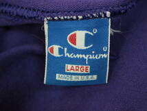 B867/Champion/チャンピオン/USA製/スウェットパーカー/プルオーバーパーカー/パープル/メンズ/Lサイズ/90S_画像4