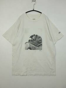 C23/HUF/ハフ/Snoop dogg/コラボ/Rab Tee/半袖Tシャツ/メンズ/Mサイズ/レア/ホワイト