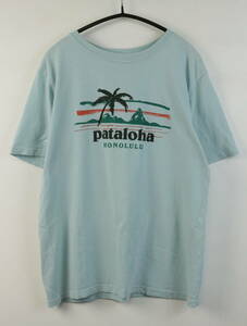 B805/patagonia/パタゴニア/アメリカ製/pataloha honolulu/パタロハ/ホノルル限定/オーガニックコットン半袖Tシャツ/レディース/Mサイズ