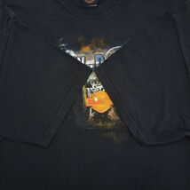 ハーレーダビッドソン 半袖Tシャツ XLサイズ ブラック USA製 2004年製 バイカー モーターサイクル Harley Davidson ビンテージ 古着_画像4