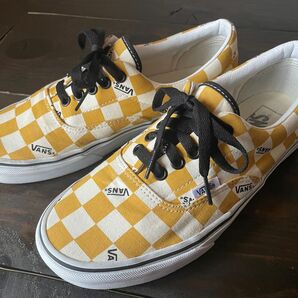 VANSスニーカー チェッカー　25.5㎝　美品