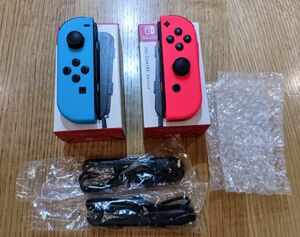 ジョイコン　 ネオンレッド　 ネオンブルー　美品　 ニンテンドースイッチ　 Joy-Con