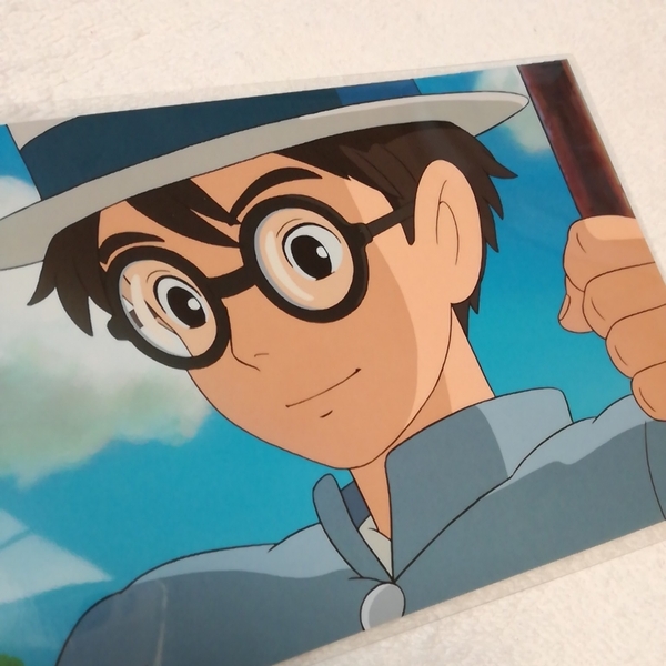 保護袋入! 風立ちぬ.ポストカード.スタジオジブリ.ジブリカード THE WIND RISES 劇中ビジュアル 宮崎駿監督作品ラストの長編アニメ映画j