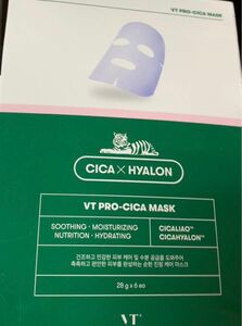 VT cosmetics CICA PRO MASK シカ　プロシカマスク 6枚　フェイスパック　シートマスク　パック　