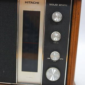 4‐004 昭和のラジオ HITACHI TABLE RAJIO K-880 の画像2