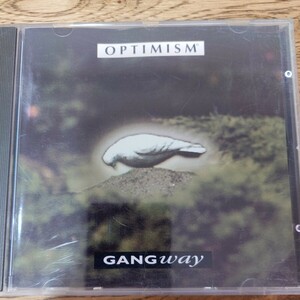 CD 輸入盤 ギャングウェイ GANGWAY OPTIMISM　