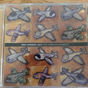mid carson july 輸入盤CD ten years on autopilot ハードコア エモコアの画像1