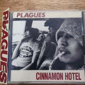 ＰＬＡＧＵＥＳ／ＣＩＮＮＡＭＯＮＨＯＴＥＬ　帯付き CD　90年代 渋谷系