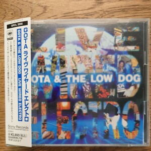 ＬＩＶＥ ＷＩＲＥＤ ＥＬＥＣＴＲＯ／ＧＯＴＡ＆ＬＯＷ ＤＯＧ　日本盤 帯付 CD