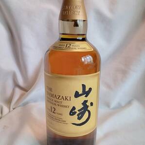 未開栓 サントリー 山崎 12年 シングルモルト ウイスキー/THE YAMAZAKI SINGLE MALT JAPANESE WHISKY AGED 12 YEARSの画像1