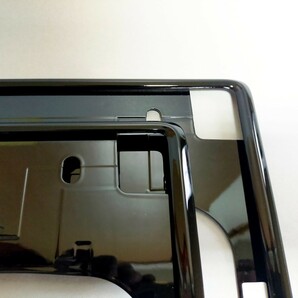 トヨタ 純正ナンバーフレーム 202ブラック 鏡面 TRD モデリスタ カスタム の画像4