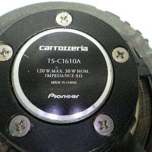 【A】 音出しOK カロッツェリア TS-C1610A 16㎝ 16センチ セパレートスピーカー ミッド ツイーター ネットワーク オーディオ パイオニアの画像6