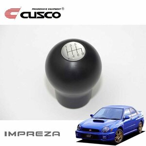 CUSCO クスコ スポーツシフトノブ インプレッサWRX GDB 2000/08～2007/06 4WD 全アプライド 6MT車用