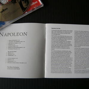 カール・デイヴィス (CARL DAVIS) 映画「ナポレオン (1927年/1981年復元版)」(NAPOLEON) サントラ(CARL DAVIS COLLECTION/THREEFOLD/EU盤）の画像4