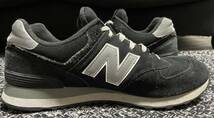 定価10,780円NEW BALANCE ニューバランス M574NK ENCAP搭載 スニーカー 28cm BLACK 996 1400 USA_画像4