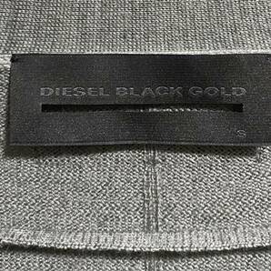 定価49,500円DIESELBLACKGOLDディーゼルブラックゴールドLANA WOOL100% ニットカーディガンSグレー joggKROOLEYprojectグレンマーティンスの画像4