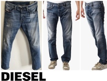 定価38,500円 DIESELディーゼルWAYKEE0853Y DNA:ダメージ加工 REGULAR-STRAGHT ストレートデニムjogg KROOLEYprojectグレンマーティンス_画像1