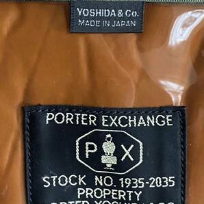 限定完売 PORTER EXCHANGE ポーター/吉田カバン PX TANKER 2WAY HELMET BAG 2WAYヘルメットバッグ（S）BLACKの画像8