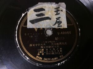 QＥ1283/SP盤 をどりレコード「玉屋」(3)(6) 清元千代太夫